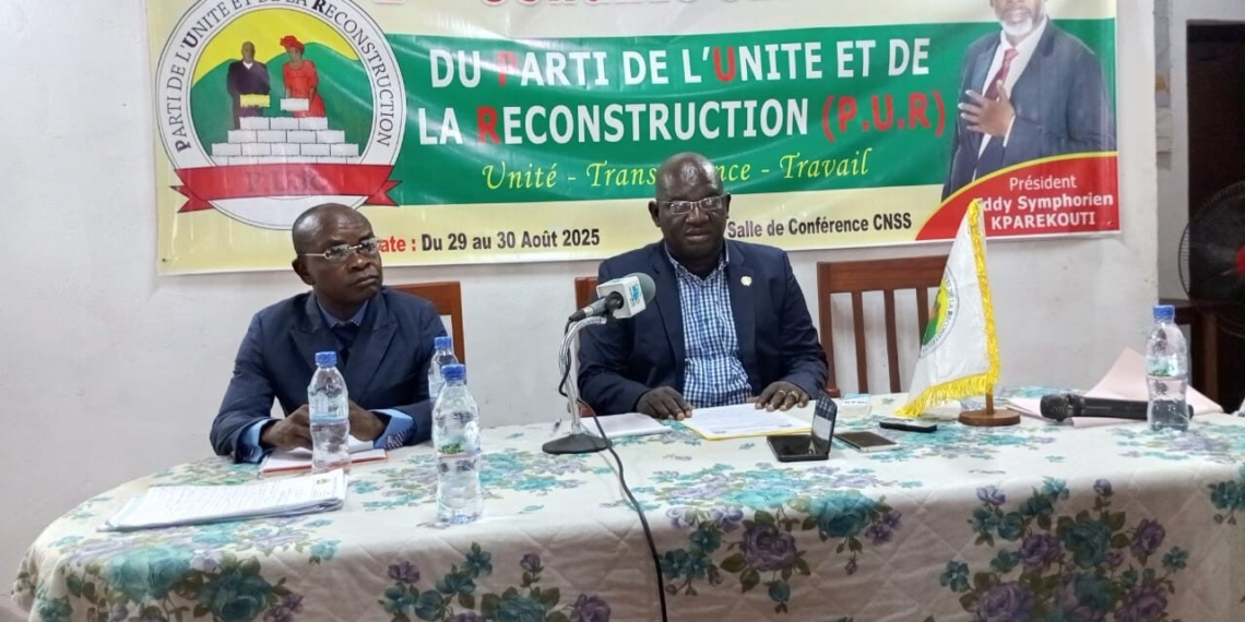 Eddy Symphorien Kparekouti de PUR investit candidat à l’élection présidentielle 2025