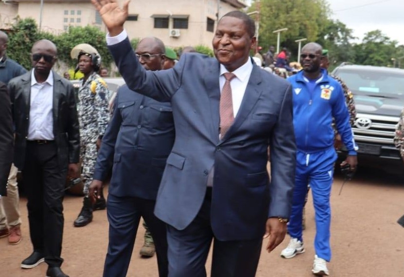 Grande mobilisation de la population autour de la candidature de Touadéra à l’ANE