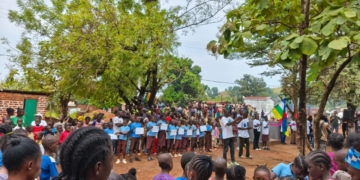 Encore deux (2) forages d’eau potable inaugurés dans la 1ère circonscription du 4ème arrondissement de Bangui avec le concours de la mission russe en RCA