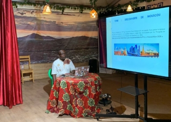 La délégation centrafricaine au 100ème Forum de Partenariat International à Moscou, fait la restitution officielle de leur mission