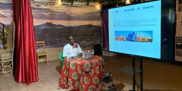 La délégation centrafricaine au 100ème Forum de Partenariat International à Moscou, fait la restitution officielle de leur mission