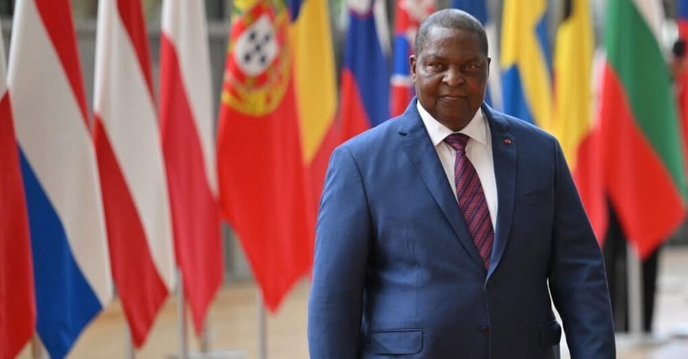 La population de Sapéké dans le 2ème arrondissement de Bangui mobilisée pour soutenir Faustin Archange Touadéra à la présidentielle de décembre 2025