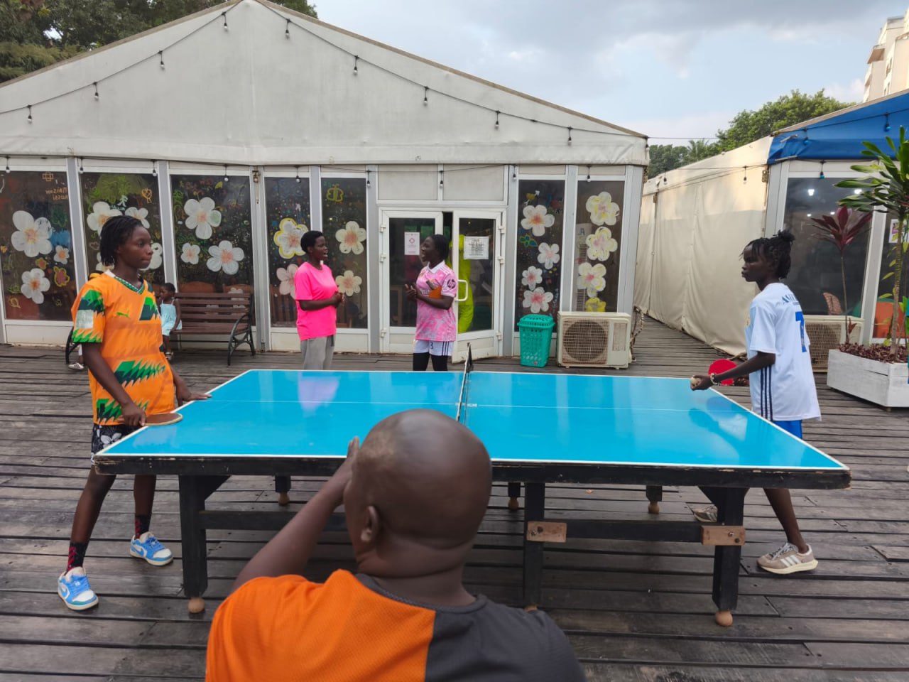 La Maison Russe et «Sewa Ping» pour la vulgarisation de Tennis de Table