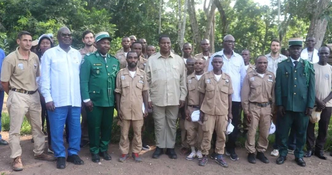 Le Président Touadera inaugure des infrastructures sociales de base à Bayanga