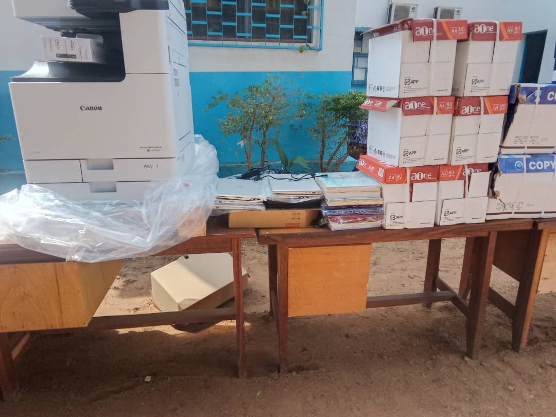 Le Ministère du DDR-R a reçu un appui en matériels et équipements informatiques