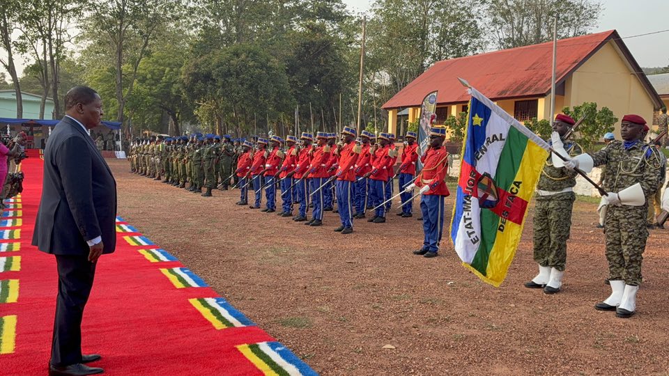 L’armée centrafricaine se dote d’une école de formation des Officiers et Sous-Officiers au Camp Kassaï