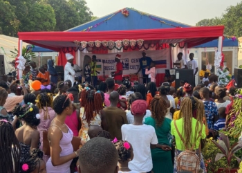 La Maison Russe de Bangui transformée en véritable épicentre des festivités