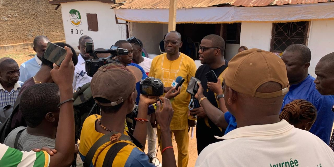 Le parti RDC soutient la candidature du Président Touadéra