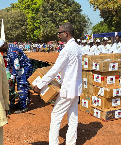 La Maison Russe en RCA dote l’hôpital de Sibut avec un important lot de médicaments