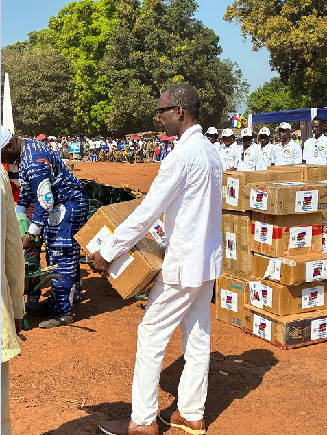 La Maison Russe en RCA dote l’hôpital de Sibut avec un important lot de médicaments