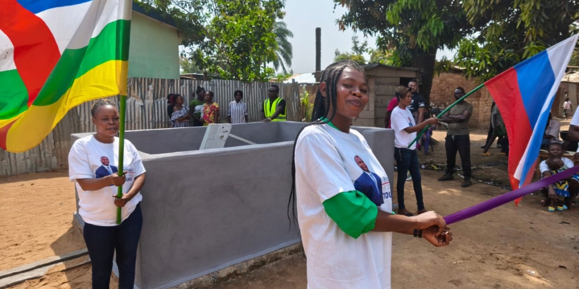 Un autre forage inauguré dans le 2ème arrondissement de Bangui : un geste fort du Président Touadéra