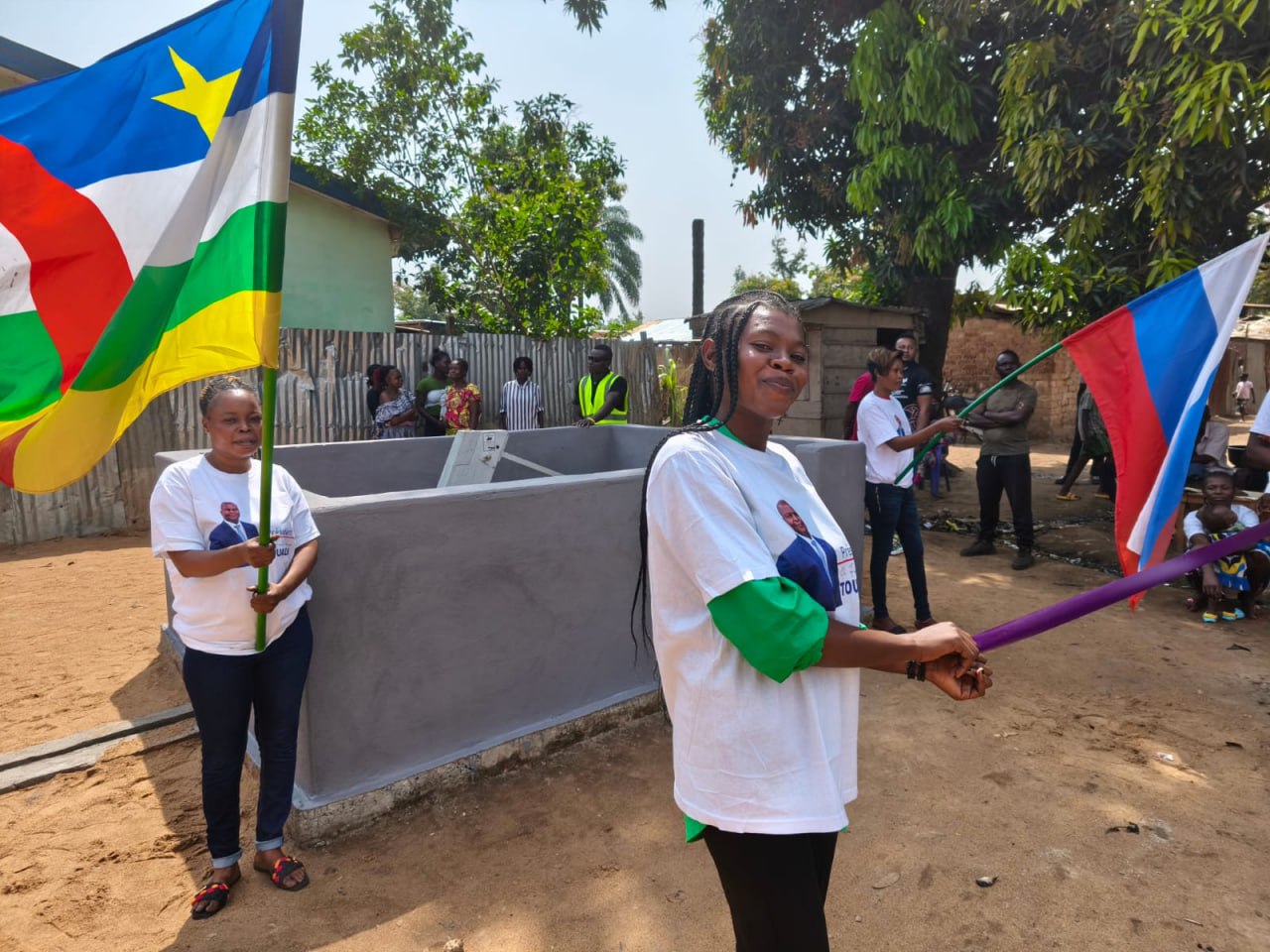 Un autre forage inauguré dans le 2ème arrondissement de Bangui : un geste fort du Président Touadéra