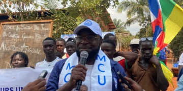 Les actions sociales du Président Touadéra se poursuivent : la population de quartier Galabadja 3 dotée d’un nouveau forage