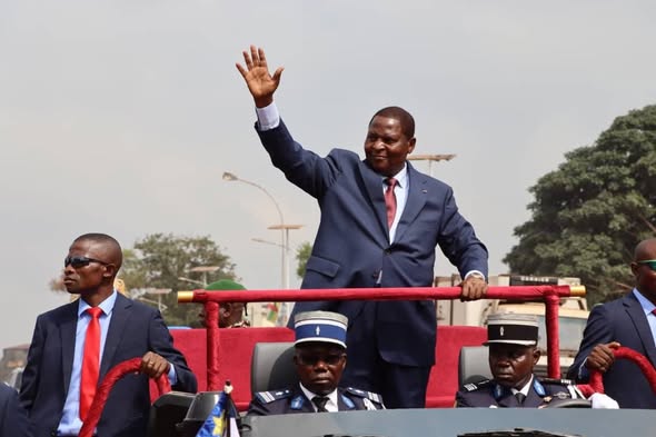 Le Président Touadéra très satisfait de la mobilisation des Centrafricains lors de la célébration du 1er décembre 2025