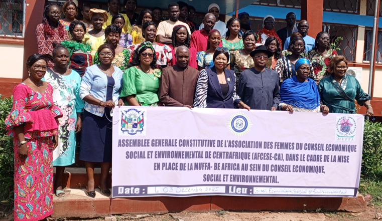 La «Mutuelle des Femmes Africaines» (MUFFA) désormais opérationnelle en RCA