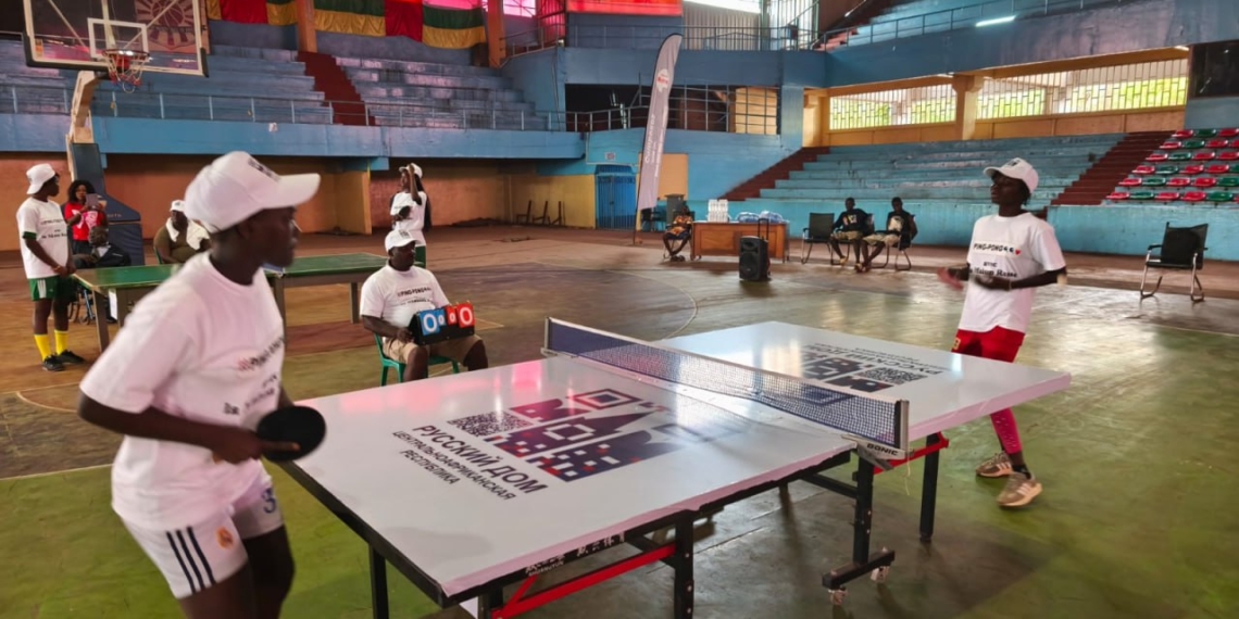 Un tournoi de tennis de table organisé par l’association «Sewa-Ping» à l’Omnisports de Bangui