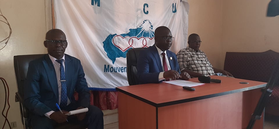 Le porte-parole du MCU Evariste Ngamana remercie le peuple Centrafricain et salue la décision du Conseil Constitutionnel