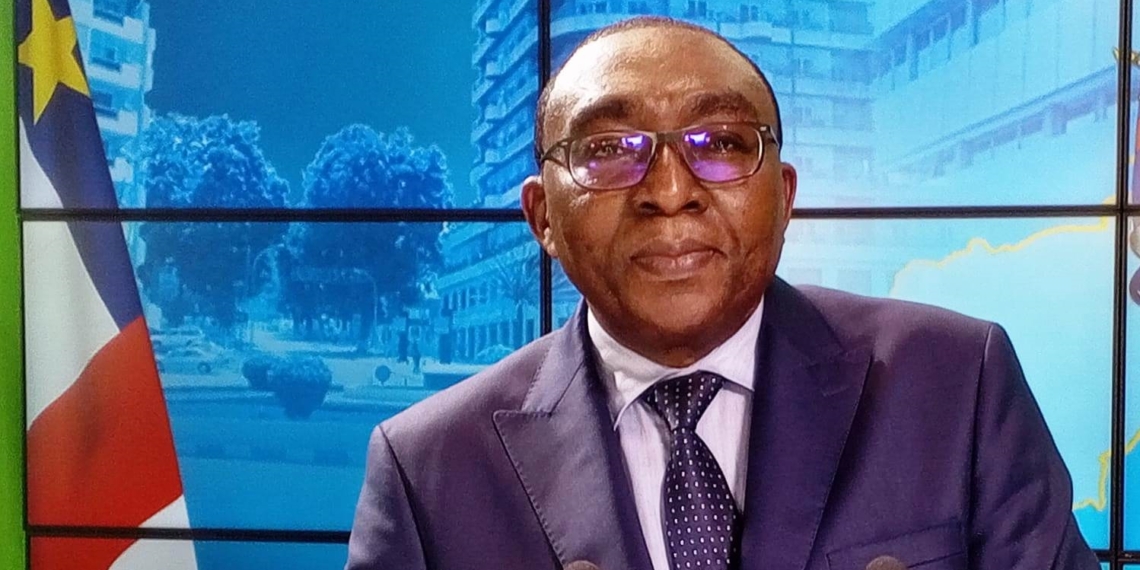 Le Porte-parole du gouvernement Maxime Balalou, salue le discours du Président Touadéra après sa réélection