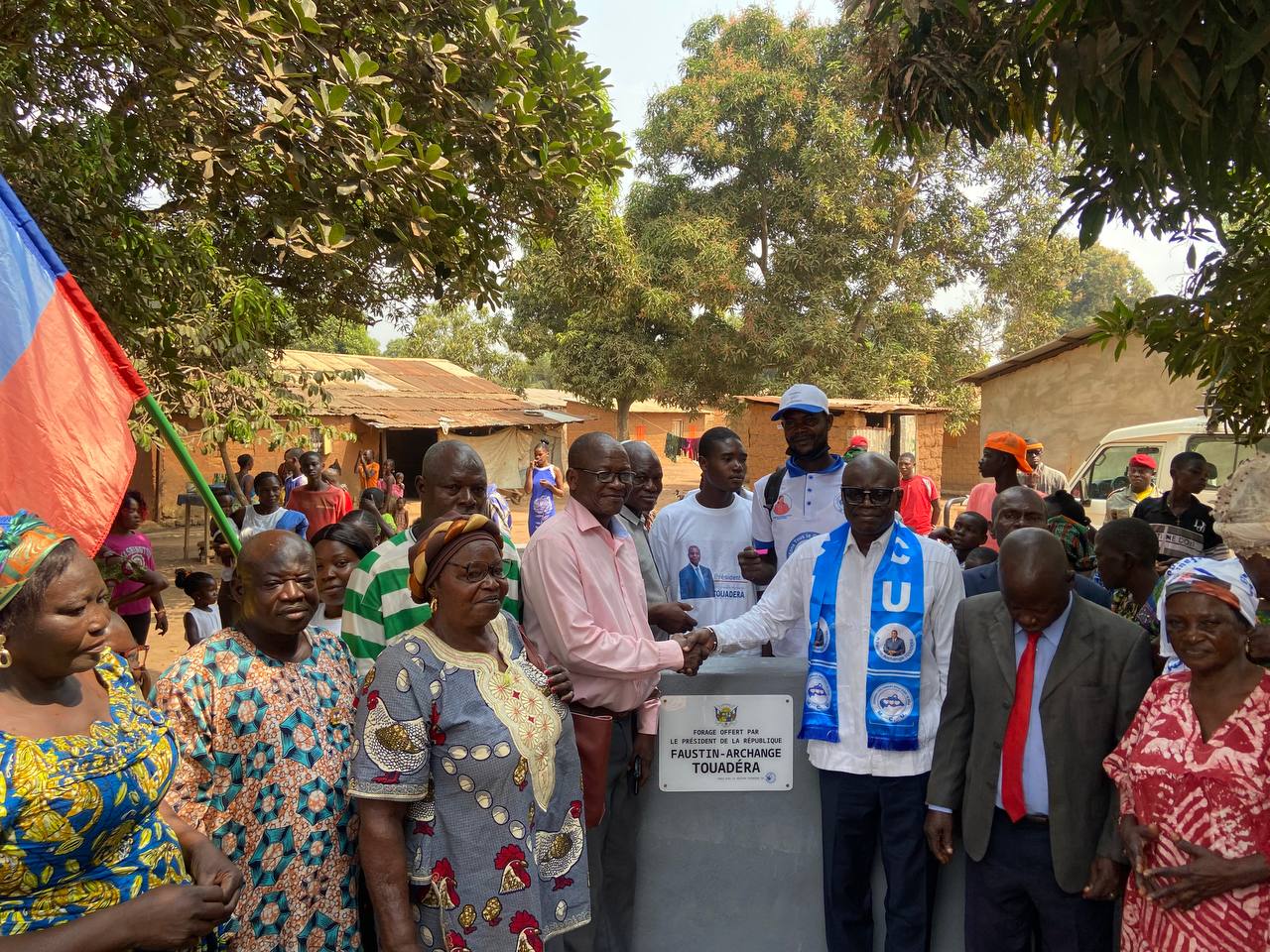 En un laps de temps, le Président Touadéra a doté la population de Bangui et ses environs de 68 forages 
