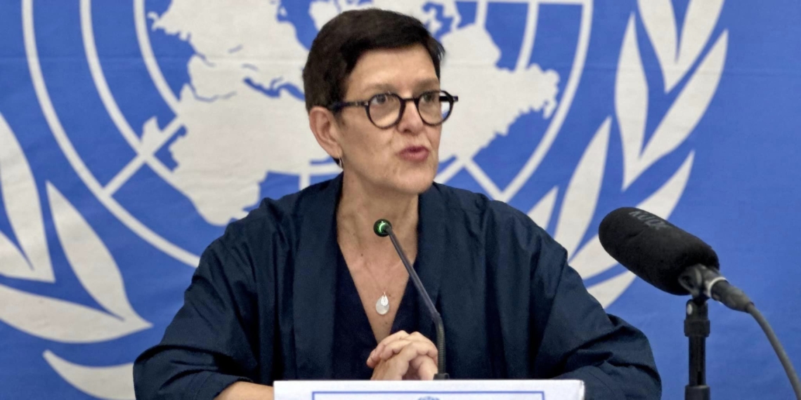 Le Porte-parole de la MINUSCA Florence Marchal appelle les milices «A Zandé Ani Kpi Gbé» à libérer les otages dans un bref délai