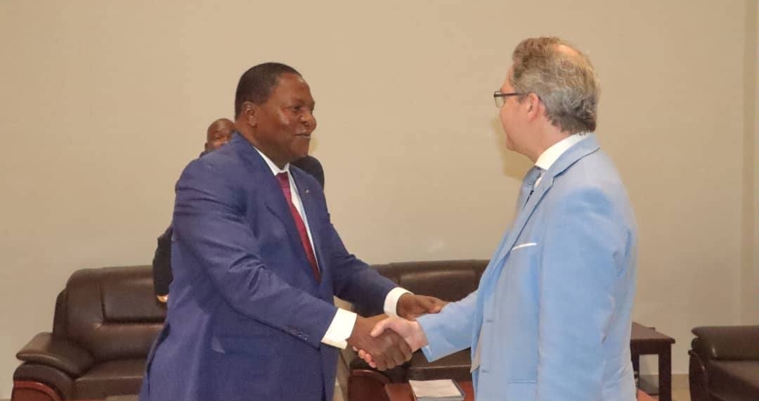 Le Président Touadéra accorde une audience à une délégation du Service Européen pour l&rsquo;Action Extérieure en visite officielle à Bangui