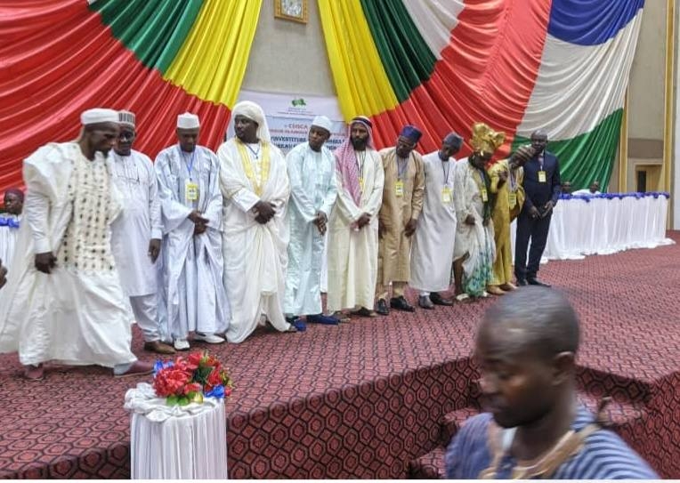 Les membres du nouveau bureau de Conseil Supérieur Islamique de Centrafrique enfin investis