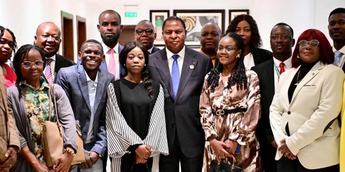 En Ethiopie, le Président Touadéra a échangé avec la communauté centrafricaine