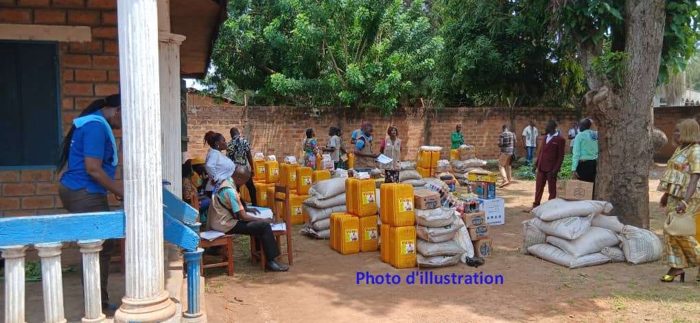 A Bangassou, des kits AGR sont remis aux 29 ex-combattants