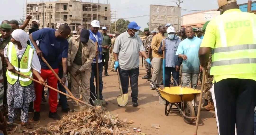 Le Président Touadéra relance l’opération citoyenne «Kwa Ti Kôdrô»