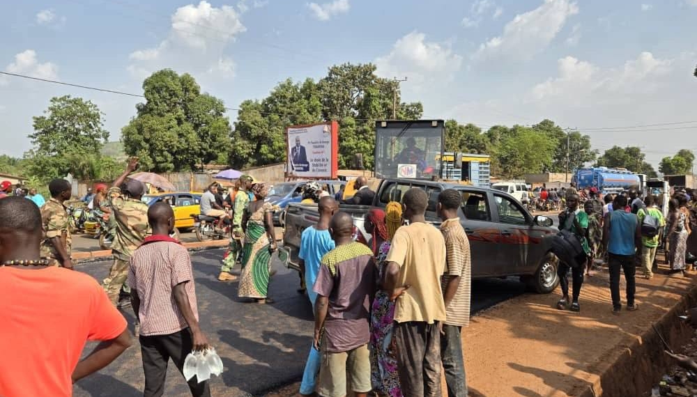 Martin Ziguélé impliqué dans un acte de sabotage de chantier d’enrobé sur l’axe Pk 12