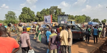 Martin Ziguélé impliqué dans un acte de sabotage de chantier d’enrobé sur l’axe Pk 12