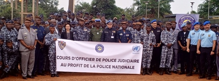 La 4ème promotion d’Officiers de Police Judiciaire entre en formation