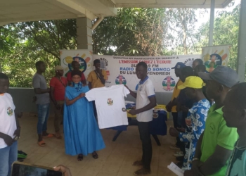 Des heureux gagnants du jeu concours «Kangü Ti Lengo Songo» honorés