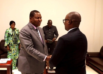 Le Président Touadéra a échangé avec trois personnalités étrangères en faveur de développement socio-économique de la RCA