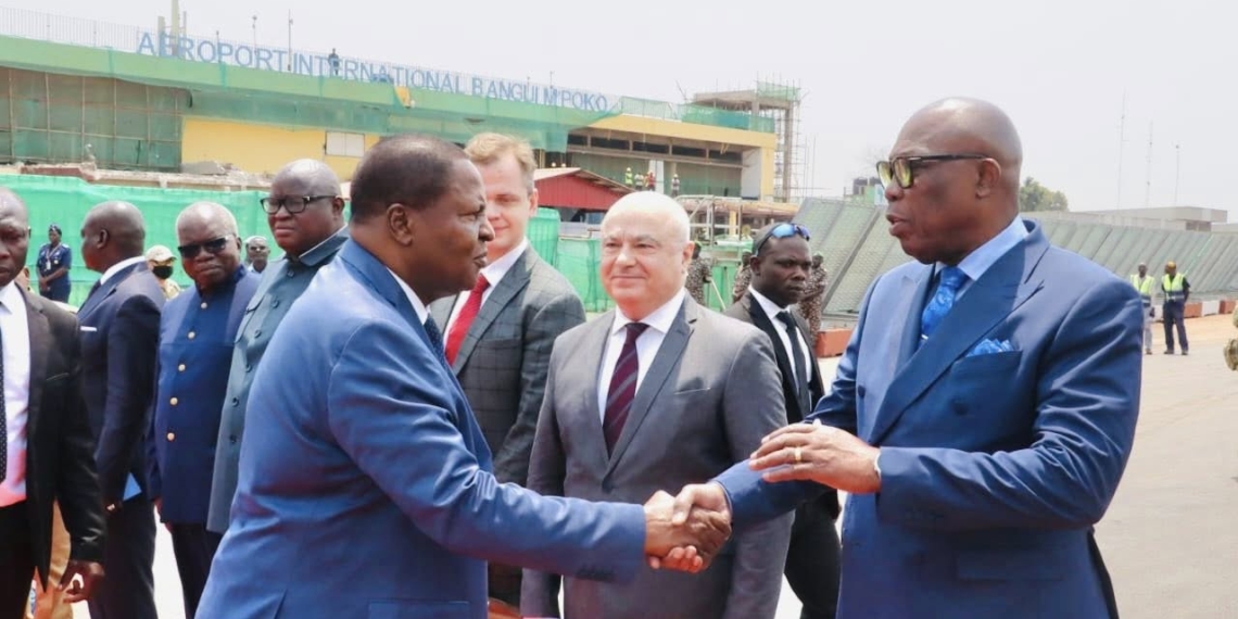 Le Président Touadéra en visite de travail en Russie