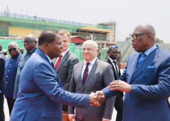 Le Président Touadéra en visite de travail en Russie