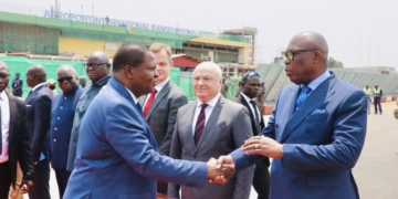 Le Président Touadéra en visite de travail en Russie