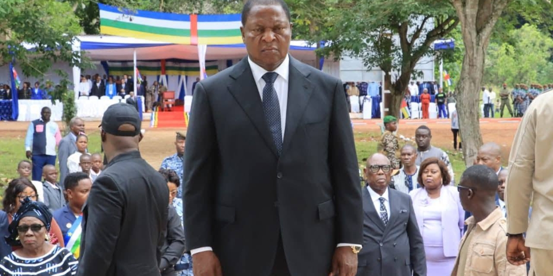 Le Président Touadéra lance le programme d’amélioration de la qualité de sons en RCA