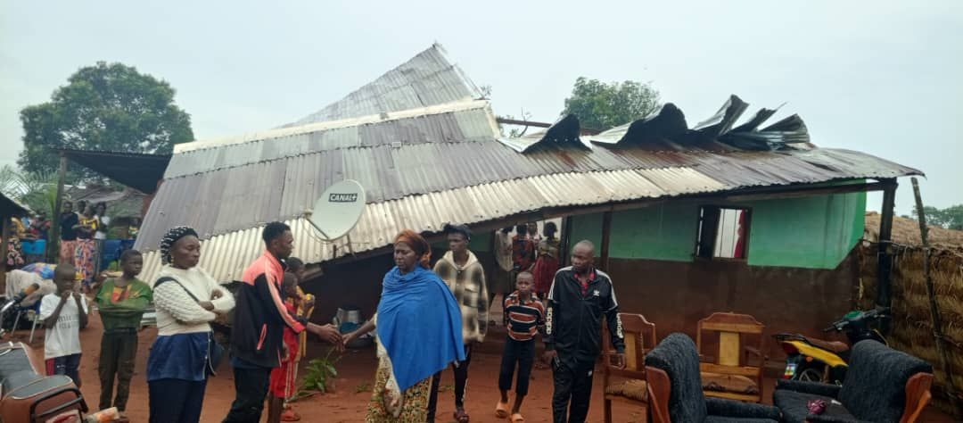 Pluie intense à Bangui : des dégâts enregistrés et les sinistrés appellent à l’aide