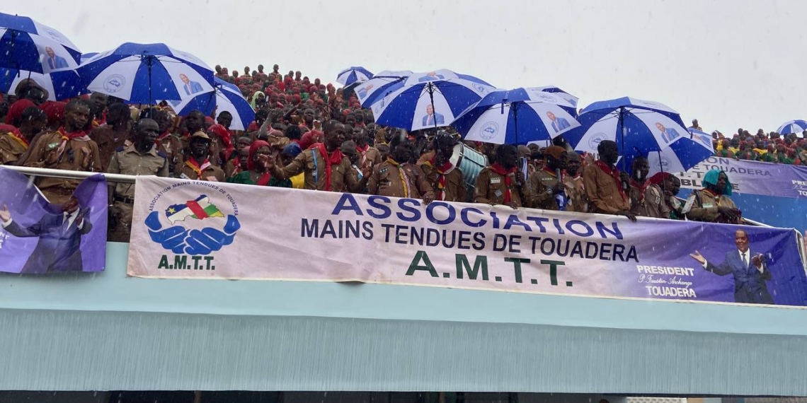 Damara, terre pionnière de la 7ème République accueille une marche de soutien aux idéaux politiques du Président Touadéra