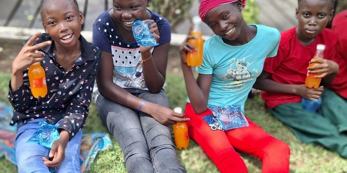 La Maison russe de Bangui transformée en un véritable centre de joie de vivre et de rires des enfants