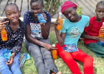 La Maison russe de Bangui transformée en un véritable centre de joie de vivre et de rires des enfants