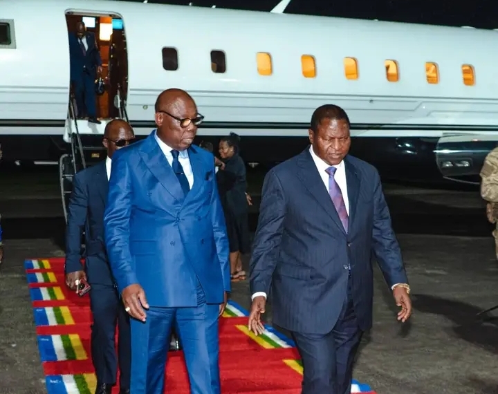 Touadéra de retour de Brazzaville après avoir pris part à la cérémonie d’ouverture de la 61ème Assemblée générale de la BAD