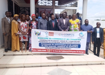 Centrafrique : le GUFE-RCA lance un site internet pour moderniser la création d’entreprises