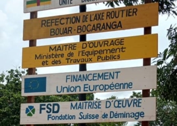 RCA : Plus de 1,2 milliard de FCFA pour la réhabilitation de l’axe Bouar-Bocaranga