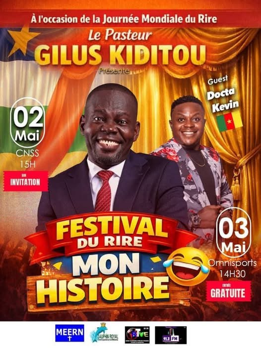 Le rire un remède, une solution pour la paix et la cohésion sociale en Centrafrique