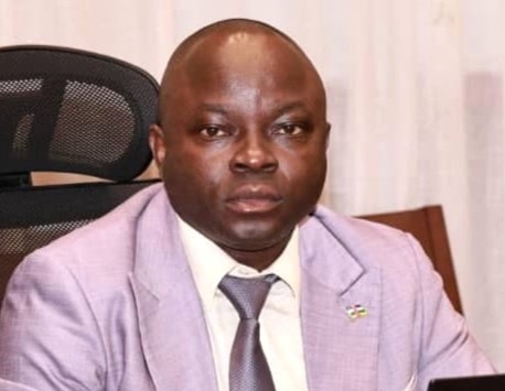 Ervey Zouaka Secrétaire Général de laCNR présente la situation des réfugiés en Centrafrique