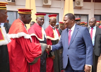 Le Premier Magistrat Centrafricain Faustin Archange Touadéra ouvre l’année judiciaire 2026-2027 avec ton fort