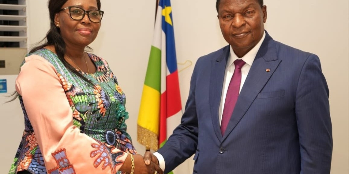La nouvelle équipe dirigeante de la Mairie de Bangui reçue par le Président Touadéra