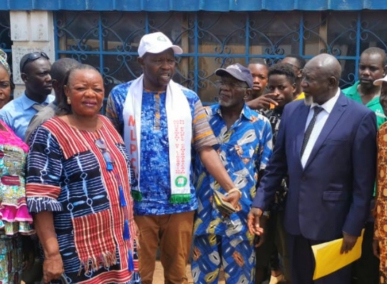 Des membres du MLPC branche Tagoto et Koyambonou-Kossi s’unissent et font bloc contre les activités subversives de Ziguélé